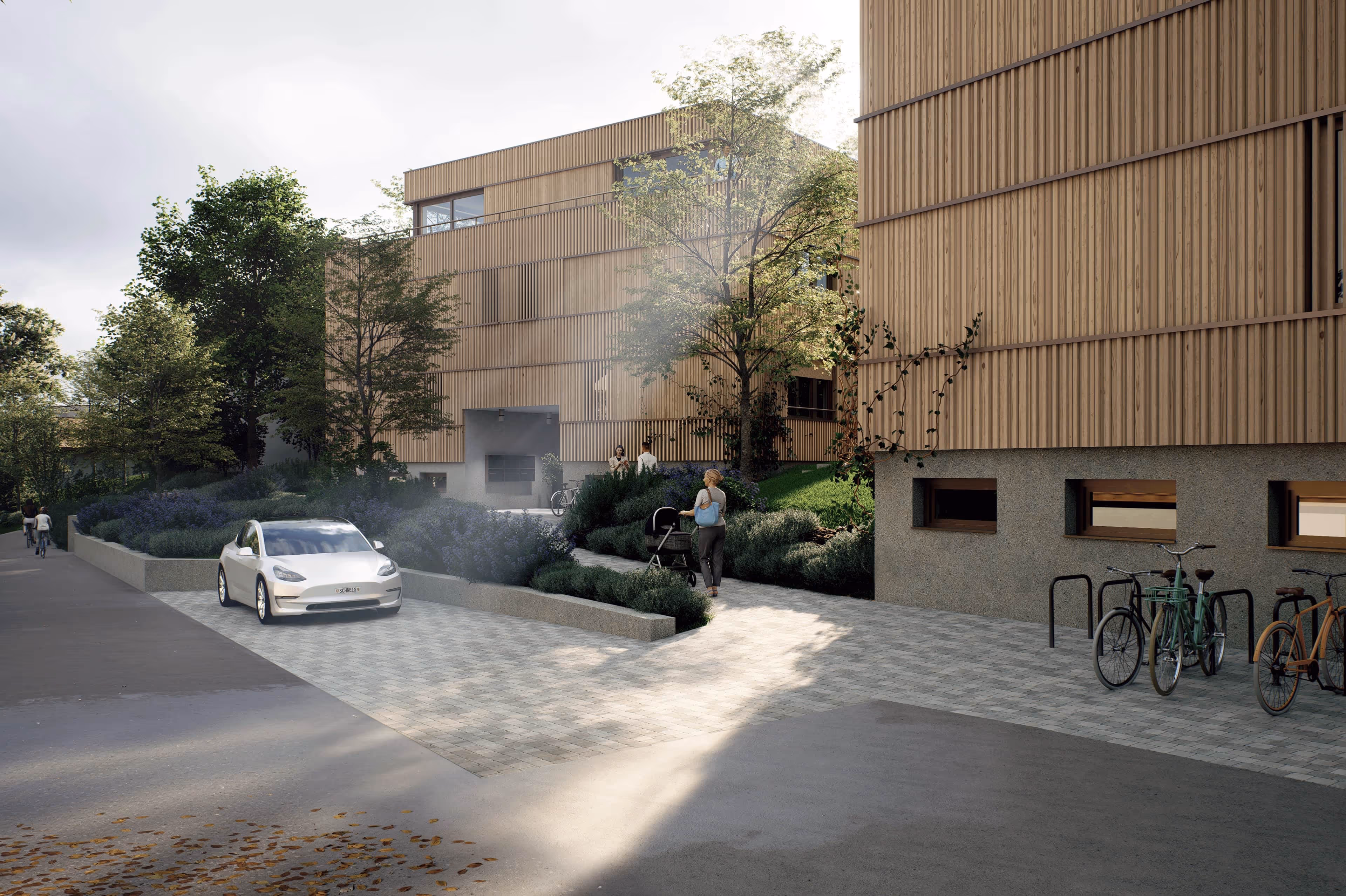 Wohnen im Park Fünf luxuriöse Eigentumswohnungen in Goldach