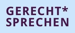 Logo Gerecht* Sprechen
