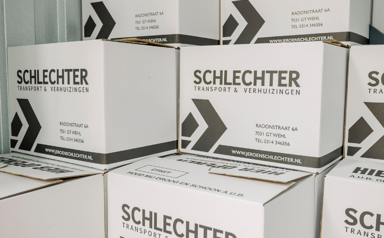 Verhuisdozen van Schlechter
