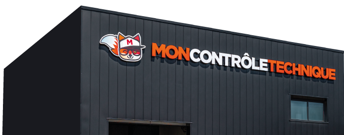 La façade d'un centre Mon Contrôle Technique