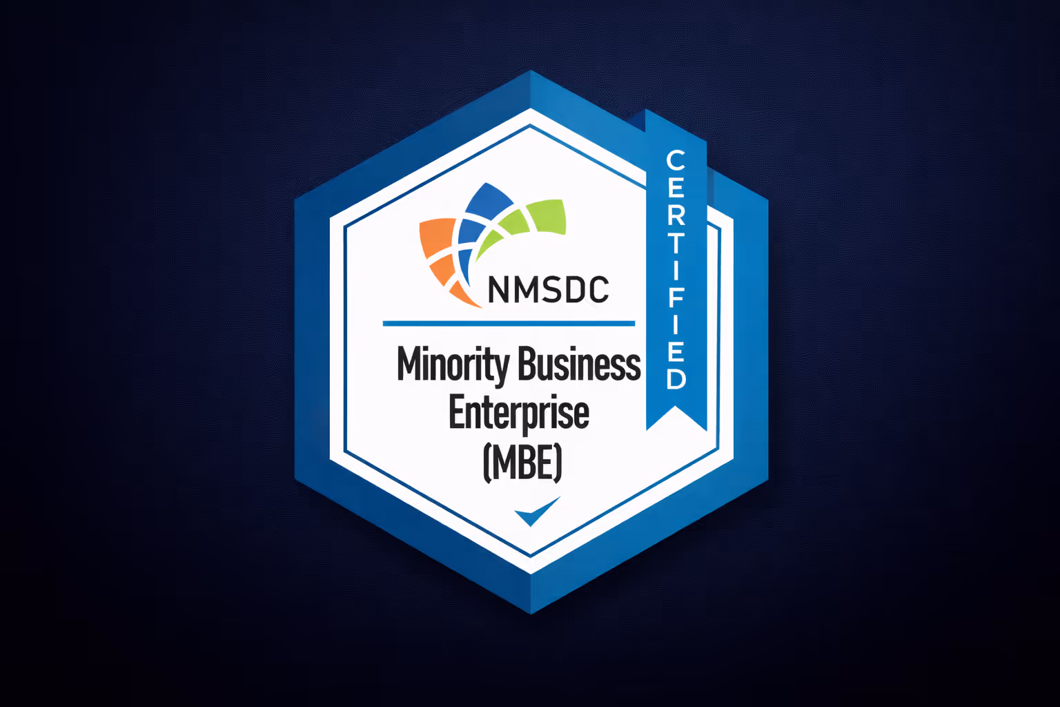 Minority Business Enterprise (MBE) certified