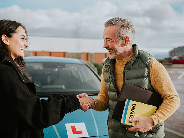 Driving instructor ready to take on new learners with Flexidrive