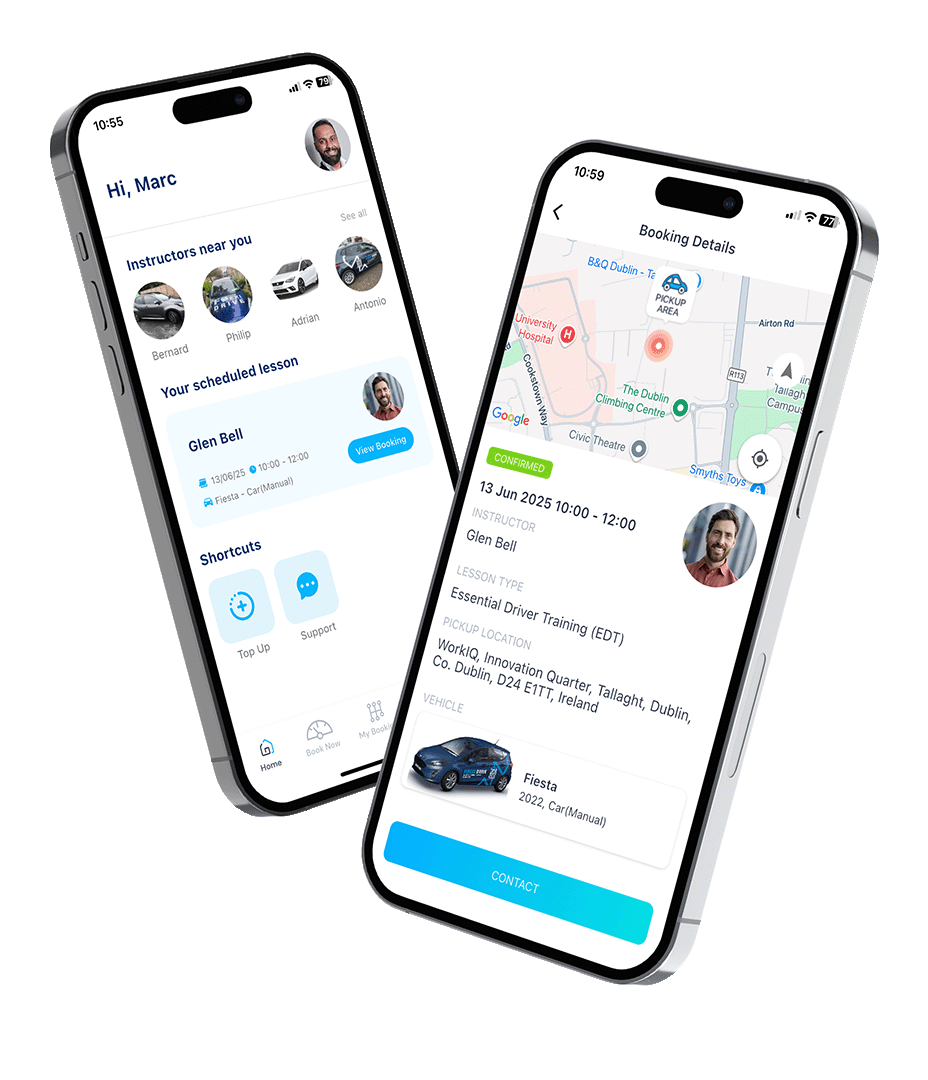 Flexidrive app features for learner drivers