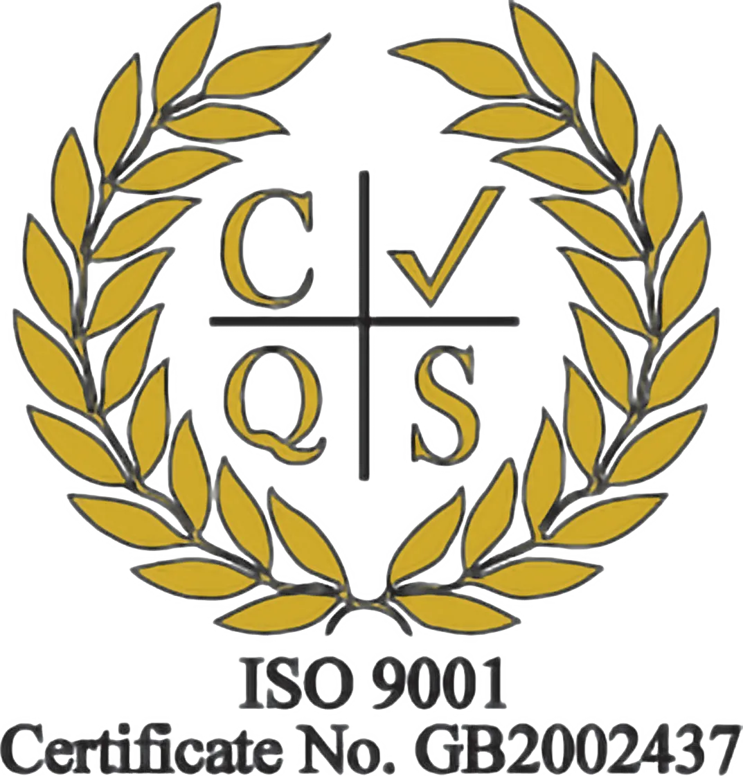 ISO 9001 certification logo
