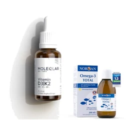 Immun-Bundle: Vitamin D3/K2 Tropfen und Omega-3