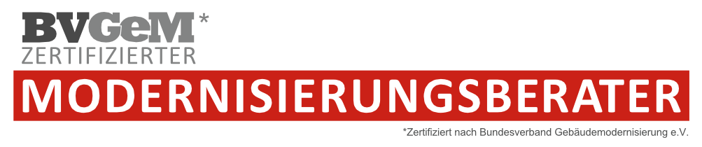 BVGeM-Zertifikat für Modernisierungsberatung