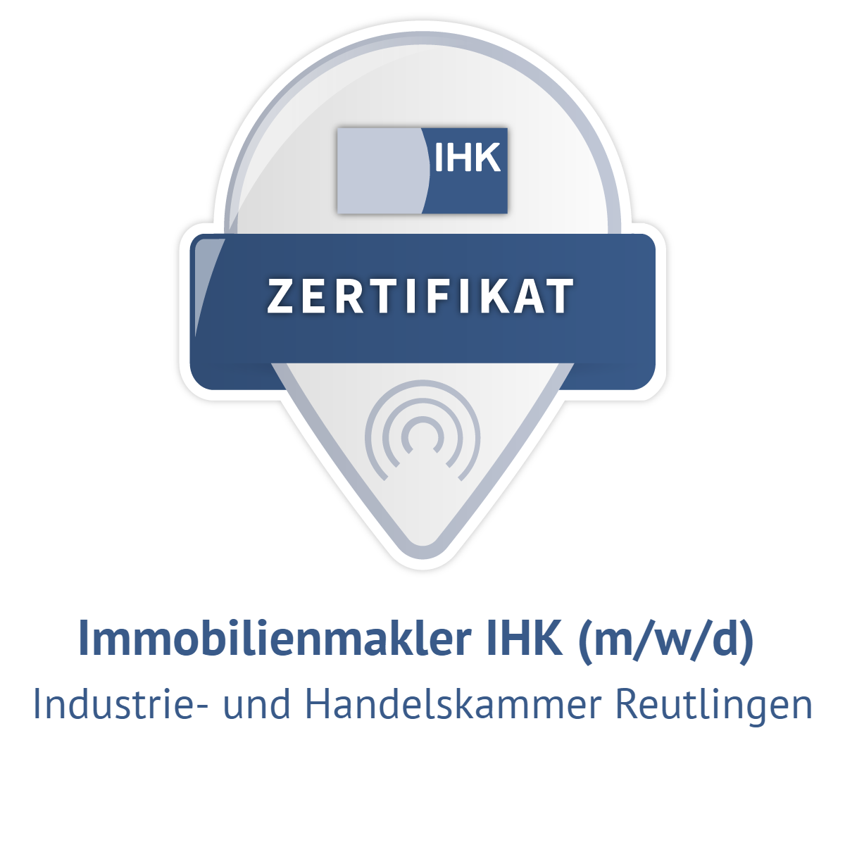 IHK-Zertifikat Immobilienmakler von Andreas Dalmann