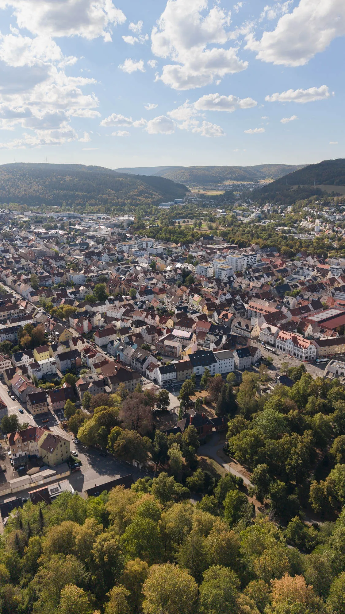 Luftaufnahme von Tuttlingen