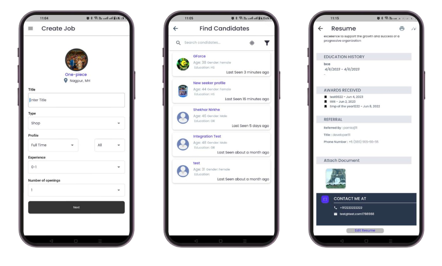 This Flutterflow Job Search app help employers to find the perfect candidate who fit our their job profile 