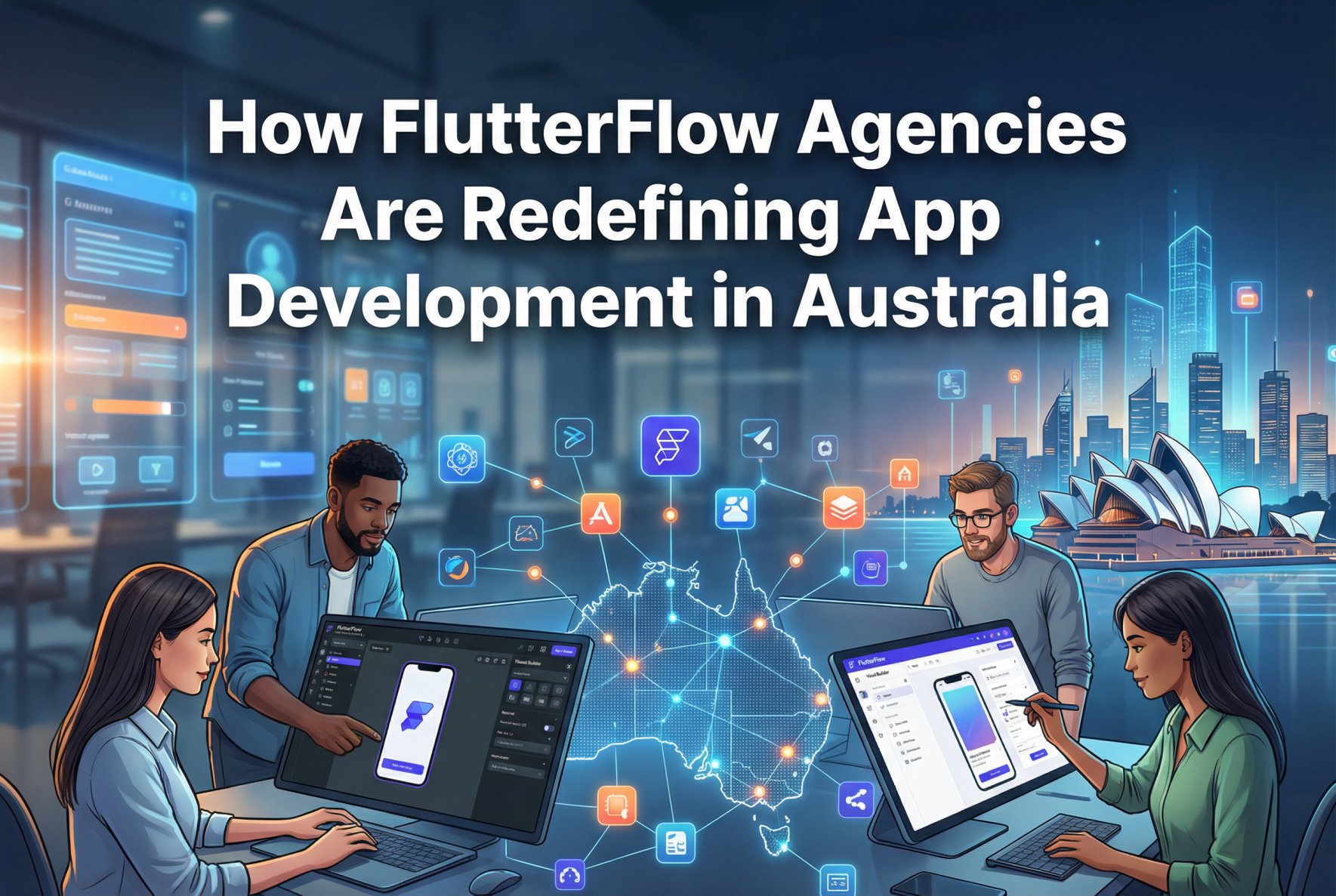 How FlutterFlow Agencies Are Redefining App Development in Australia