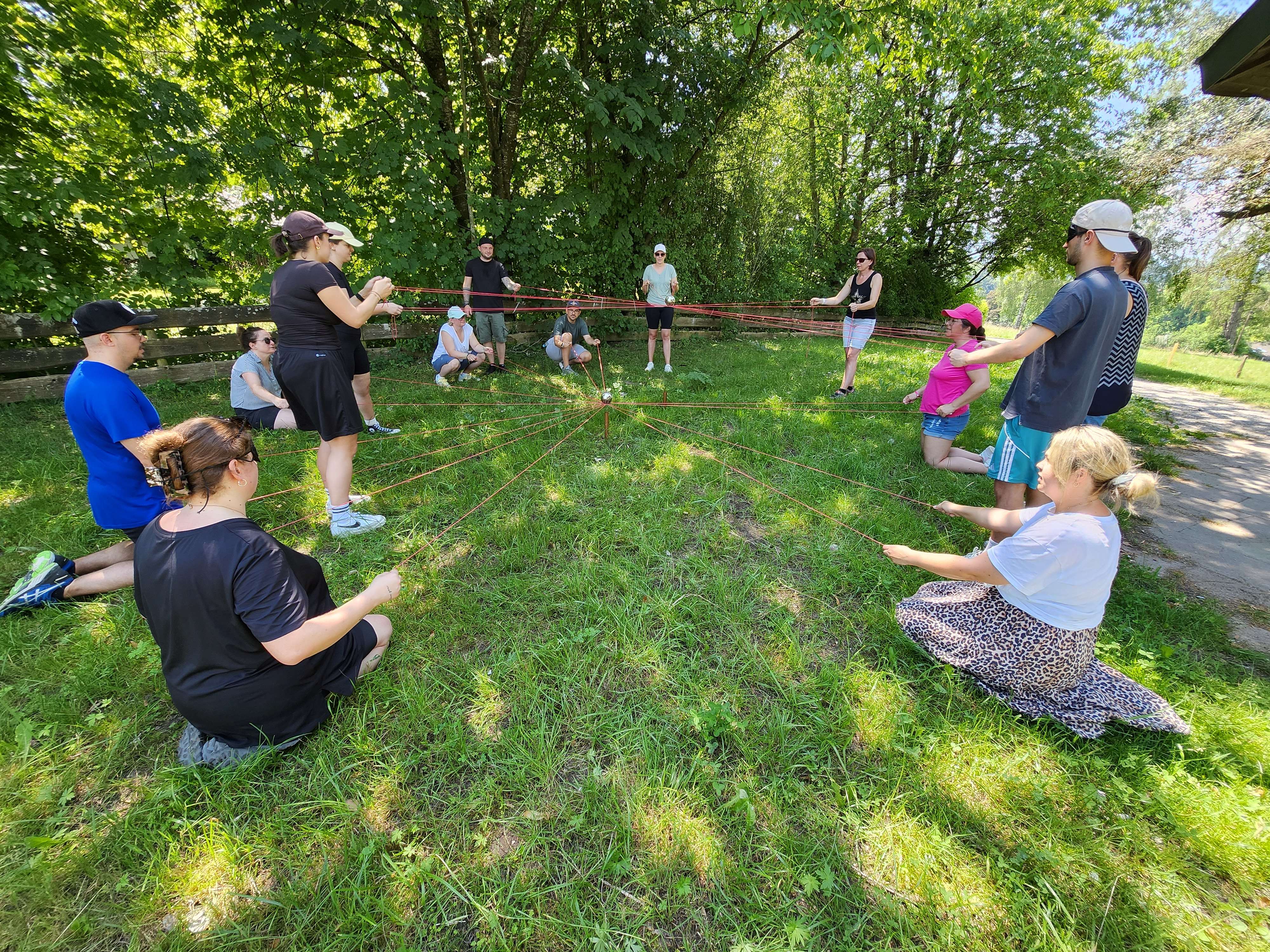 image of an outdoor university event