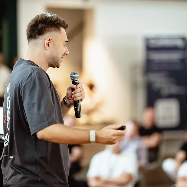 Vortrag bei einem AMASULTING-Event