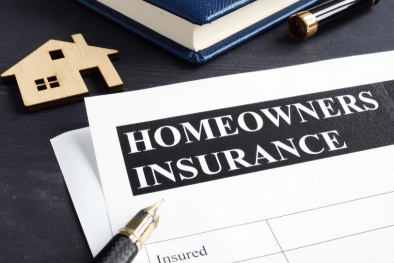 Homeowners insurance policy documentation — suicide cleanup is typically covered