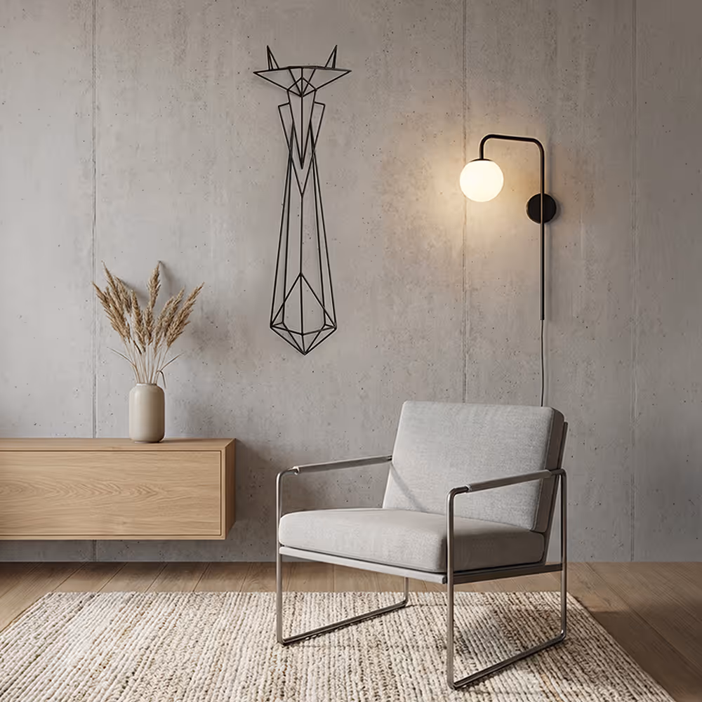 Sculpture Acierna réalisée en acier par Kreamand Studio, exploration du minimalisme, de l’équilibre et du design comme structure de perception.