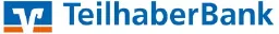 TeilhaberBank logo with blue and orange icon and blue text.