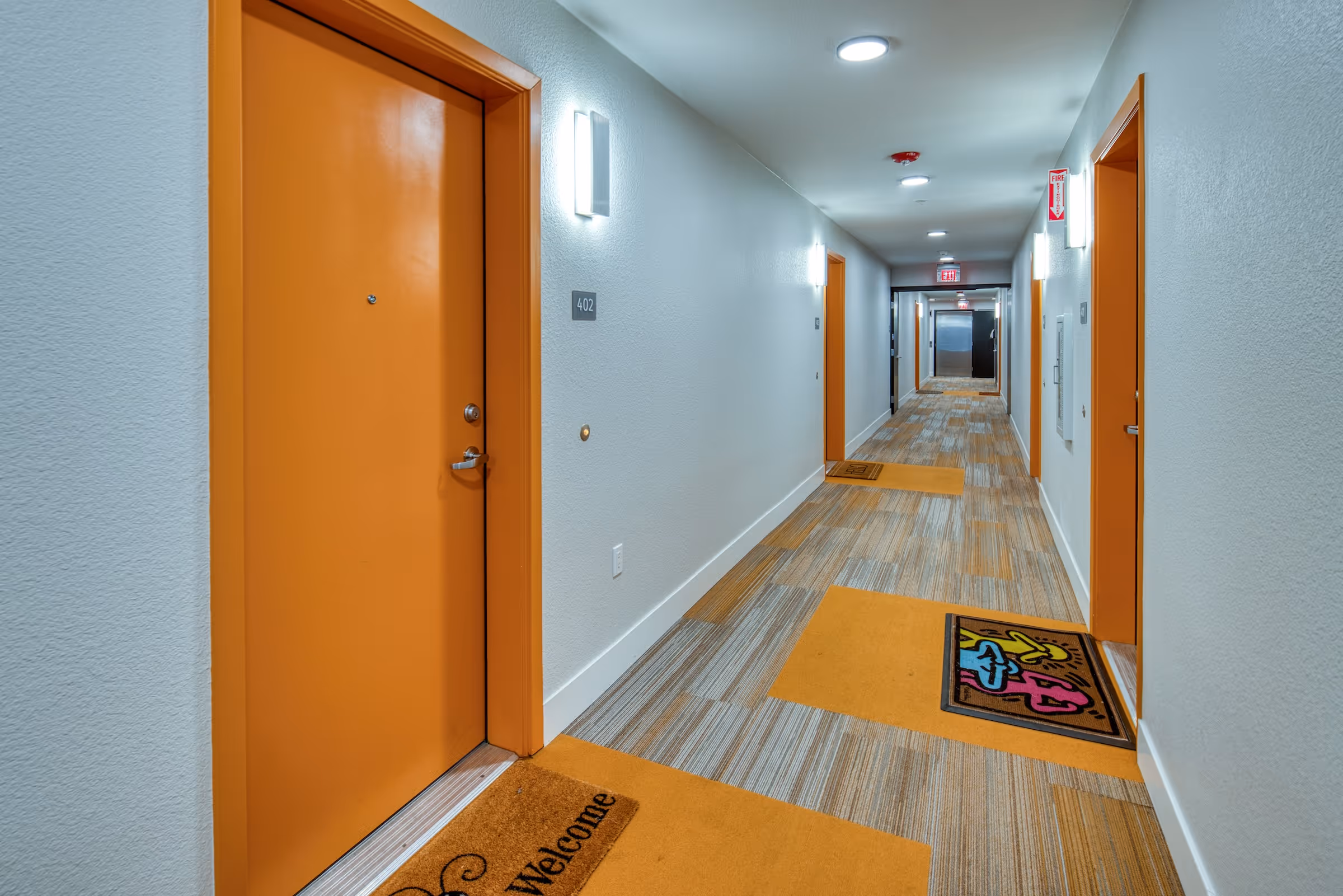 Interior hallway