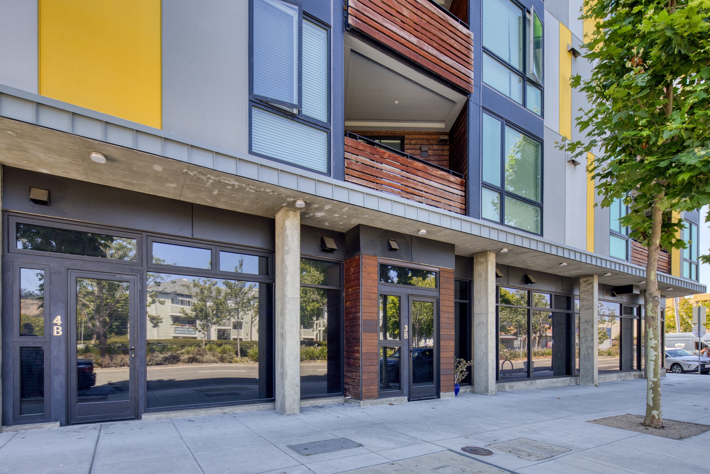 exterior of property