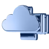 A cloud shaped door handle on a white background.