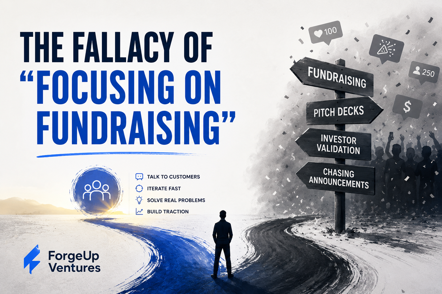 The fallacy of "focusing on fundraising"