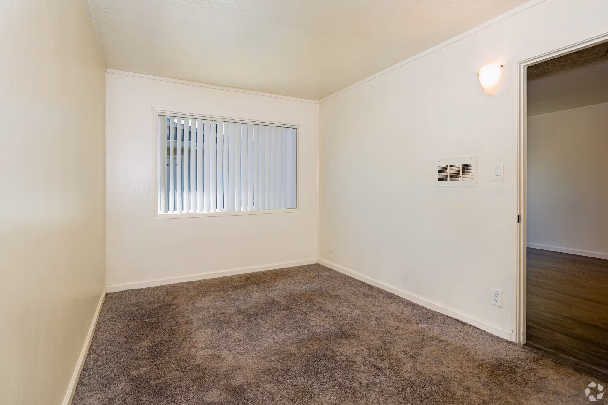 Empty bedroom
