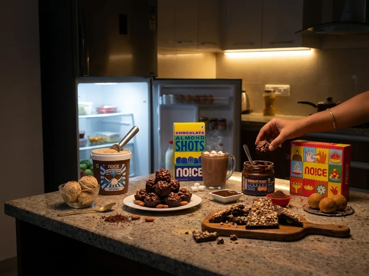 Noice products flat-lay