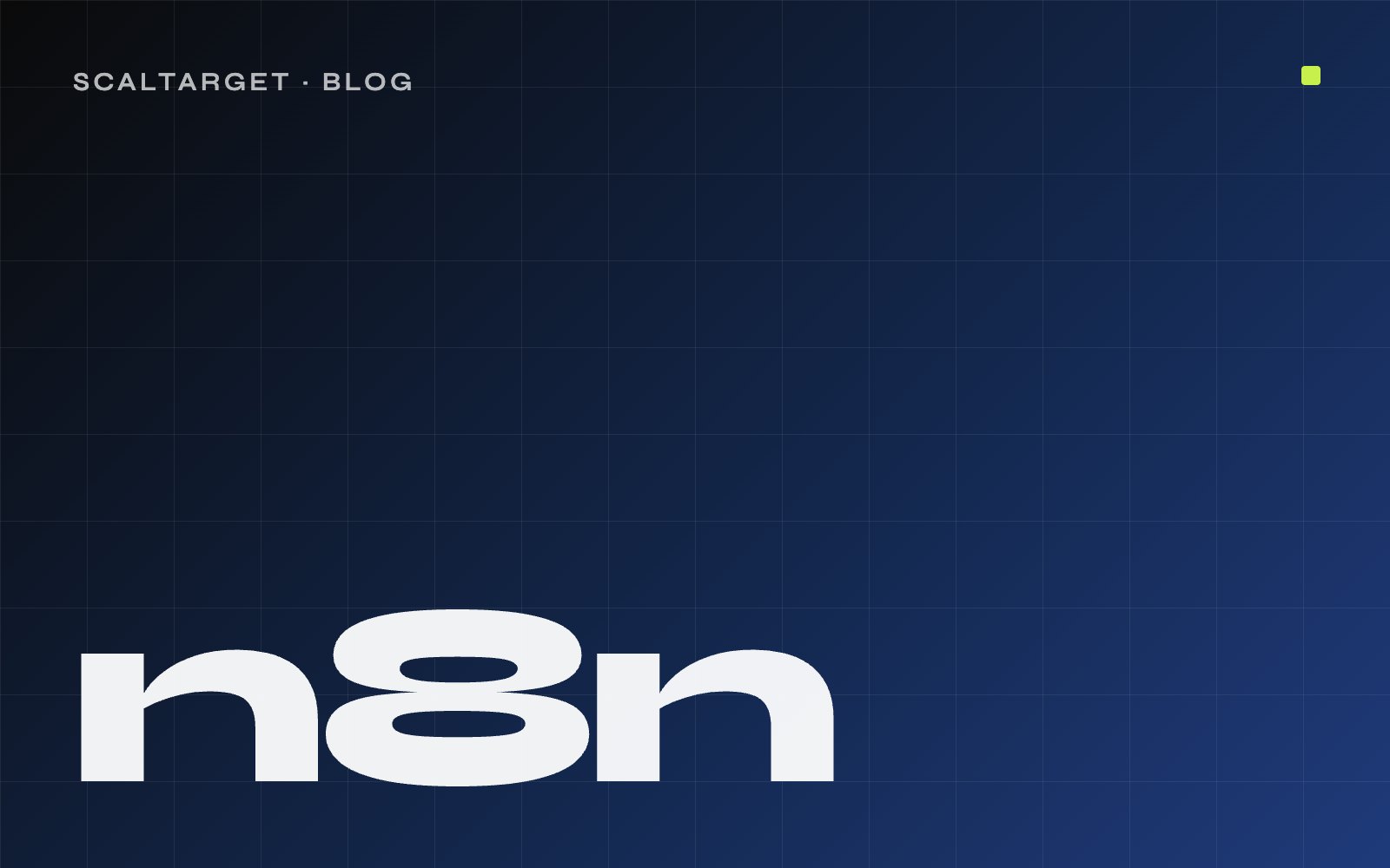 Cinq workflows n8n pour automatiser une PME