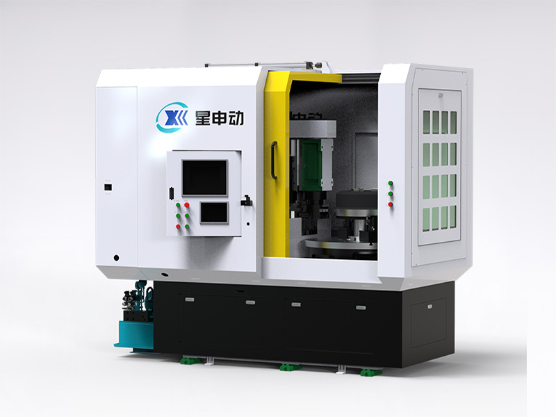 Brake drum balancing machine