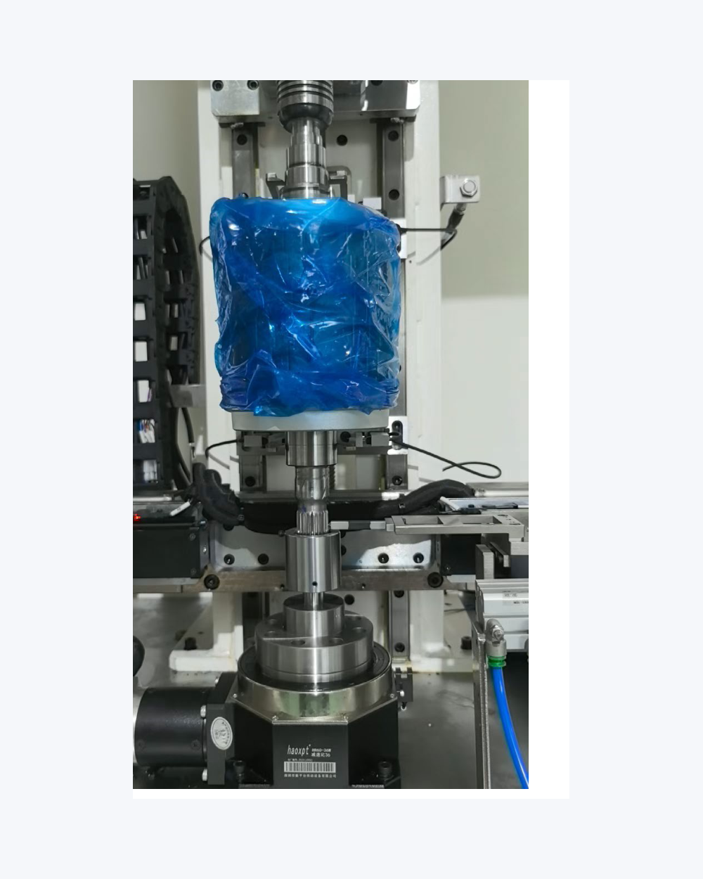In-line spline shaft inspection in production