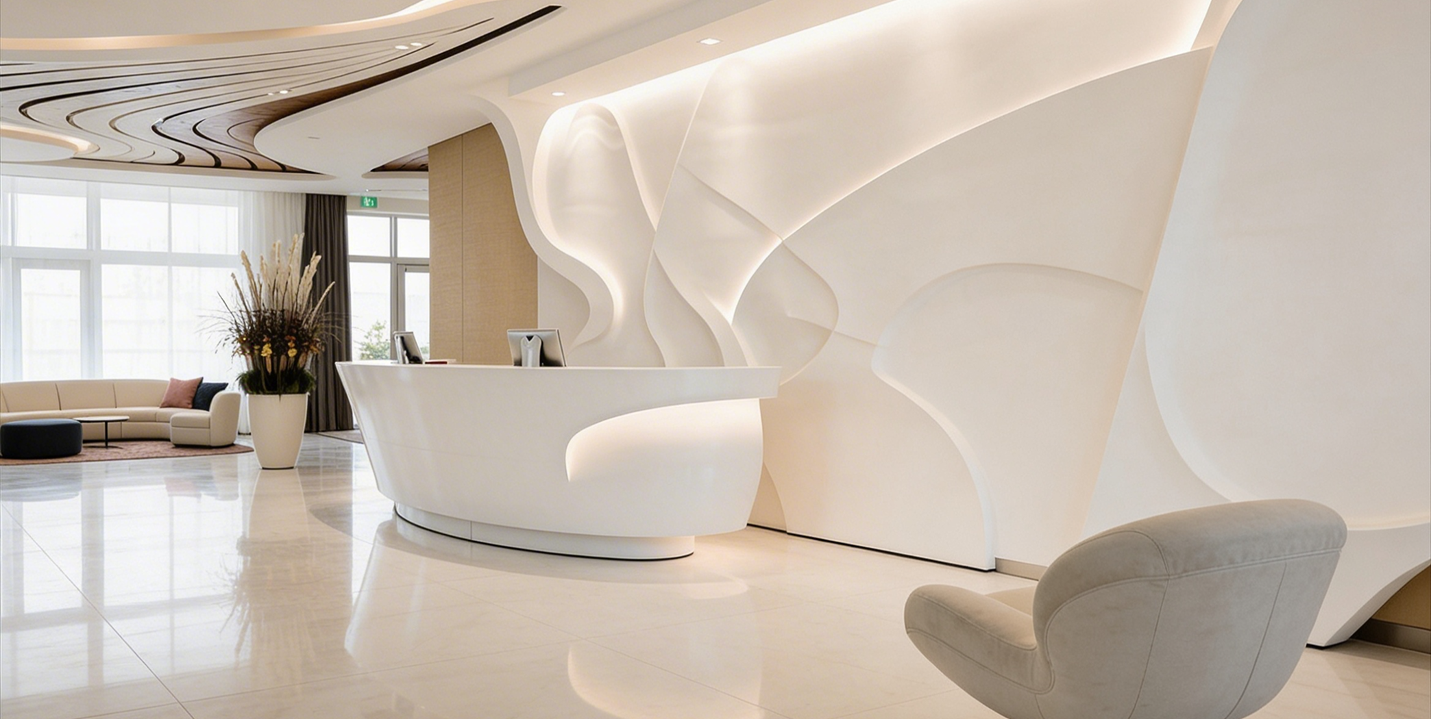 ROA Clinic modern interior