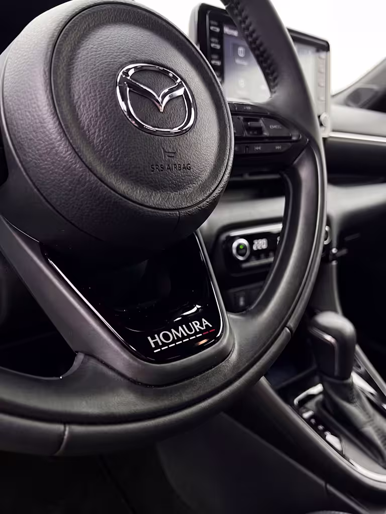 ‘Homura’ steering-wheel sticker