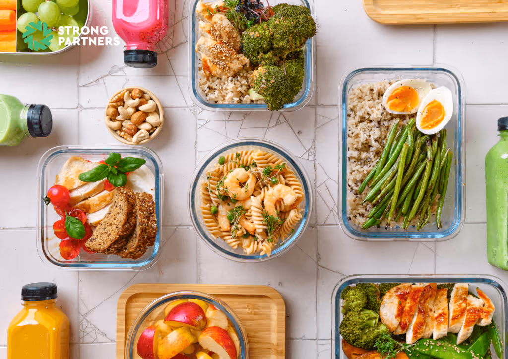 Mealprep, Vorkochen, einfache Rezepte, Essen für Büro