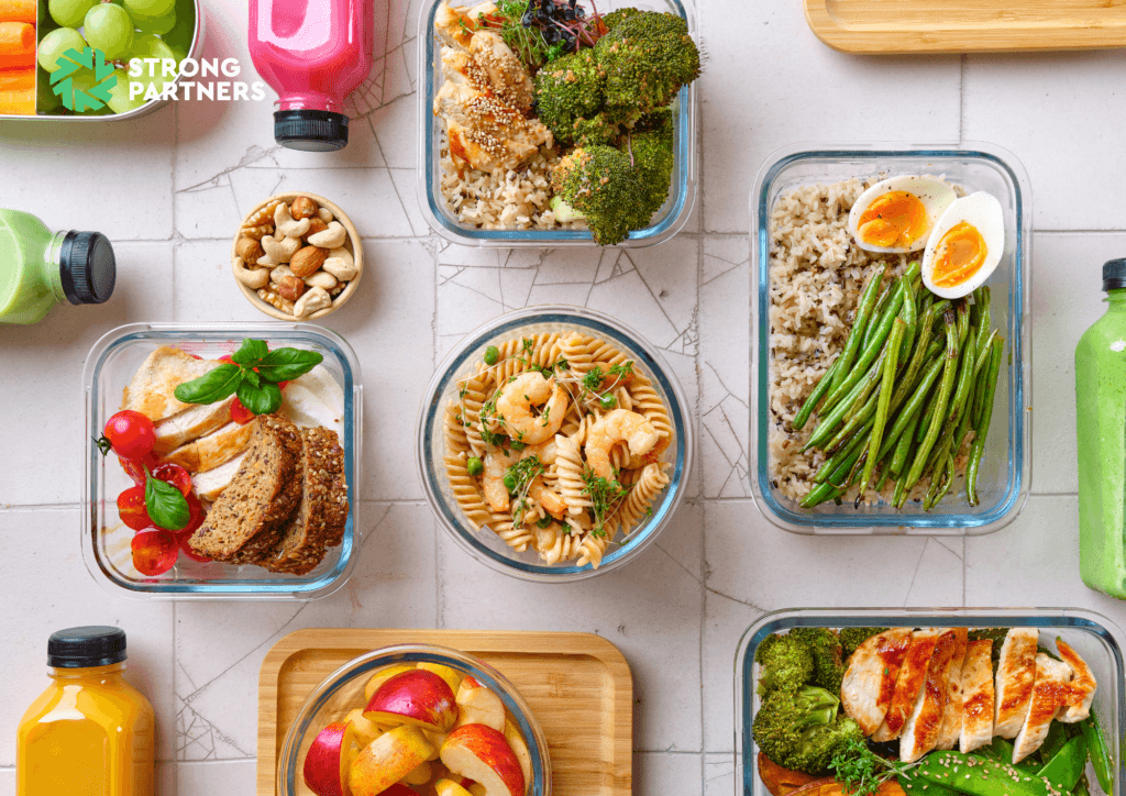 Mealprep, Vorkochen, einfache Rezepte, Essen für Büro