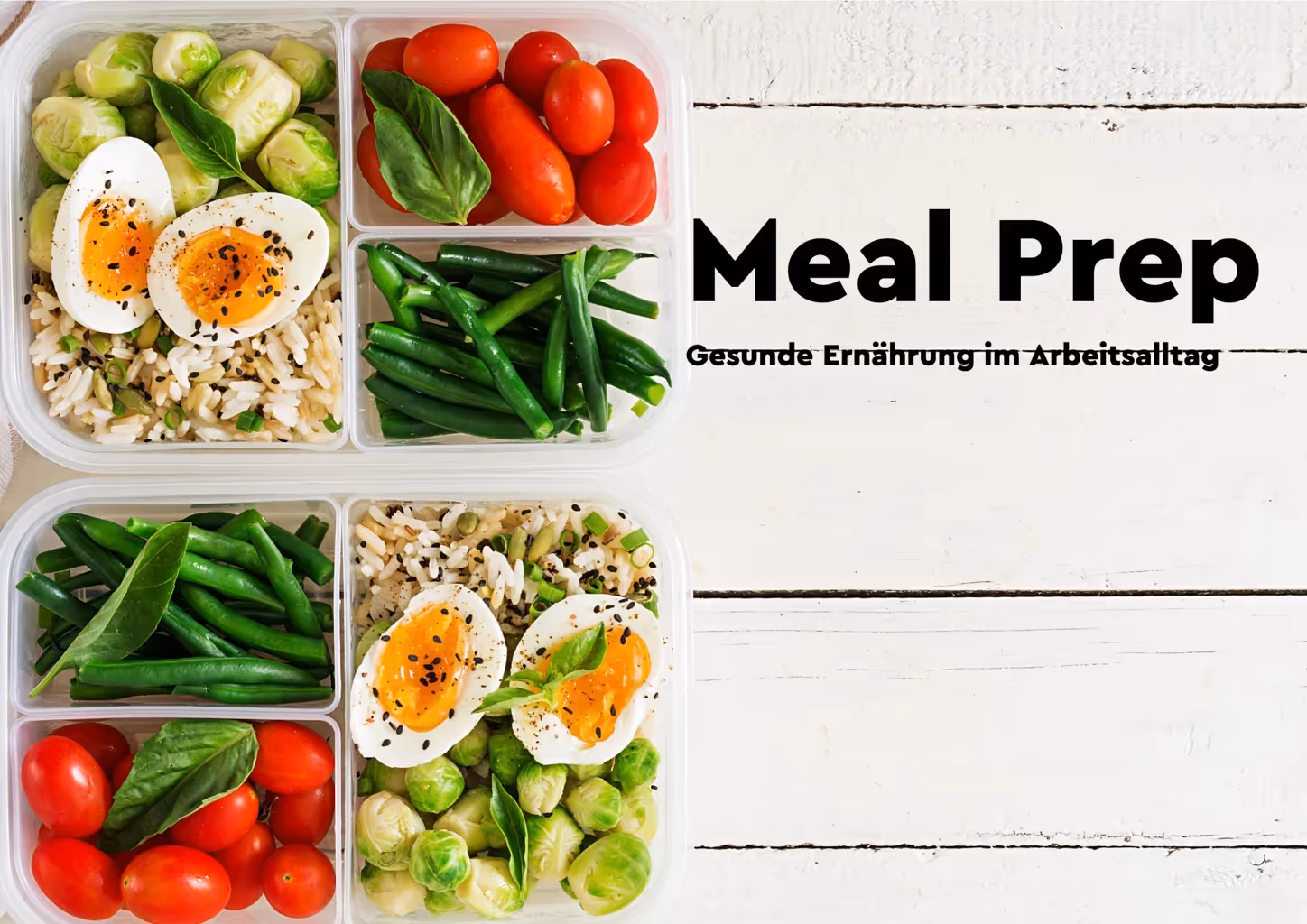 Meal-Prep Ideen als Teil eines Gesunden Alltags