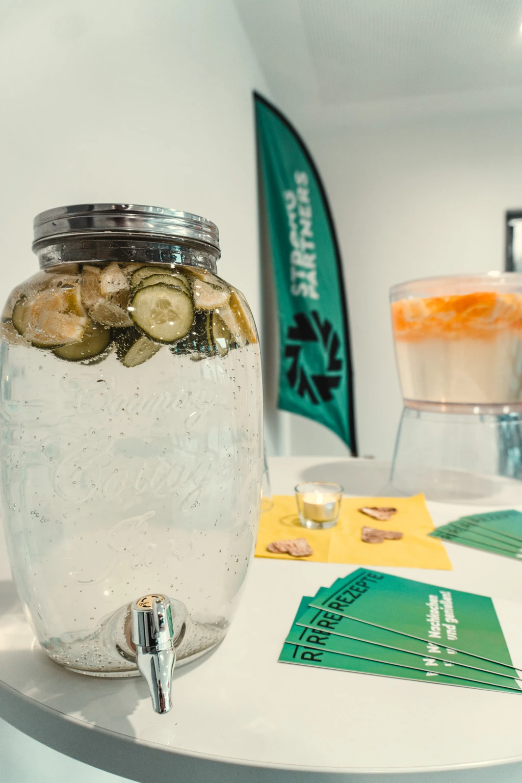Wasserspender mit Infused Water