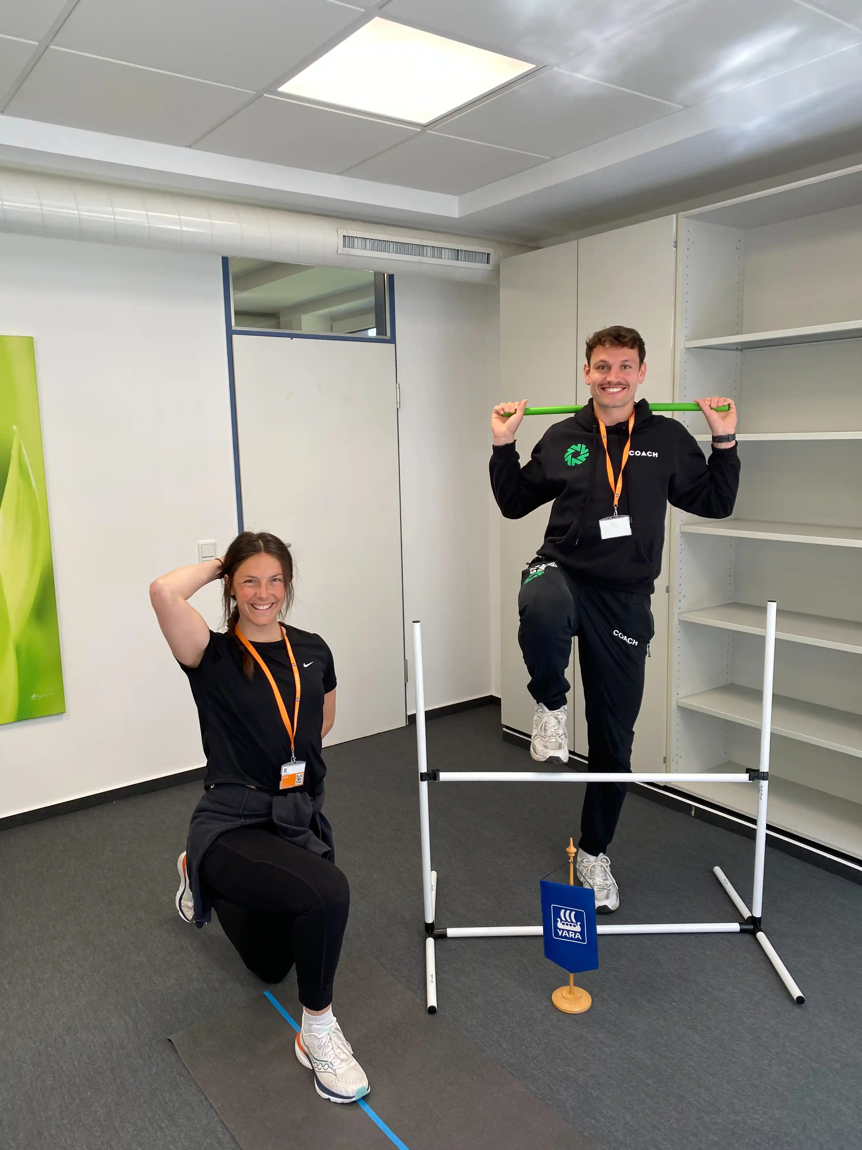Strong Partners Bewegungsexperten beim Physio-Check
