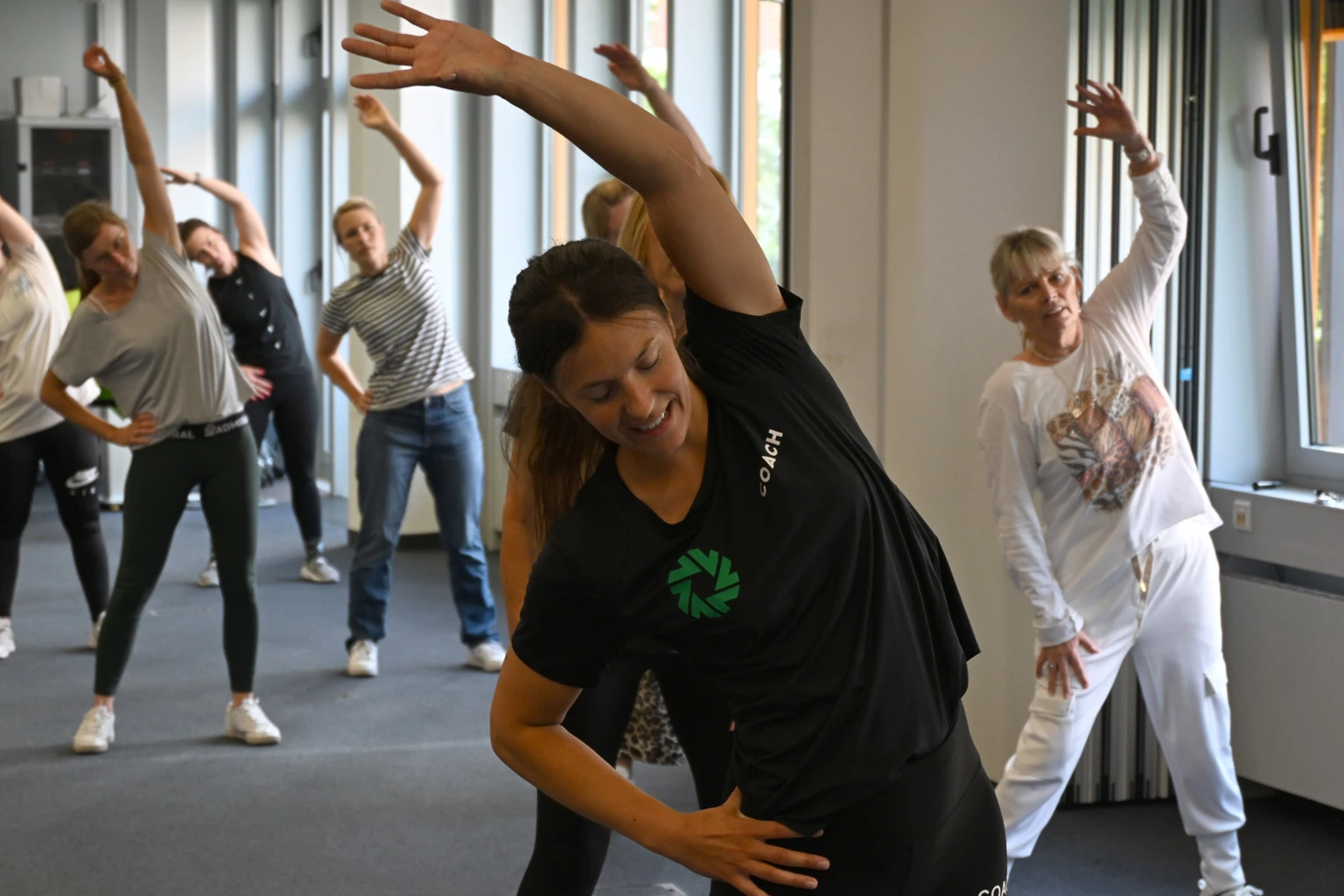 Strong Partners Coach beim Rückenfit Kurs