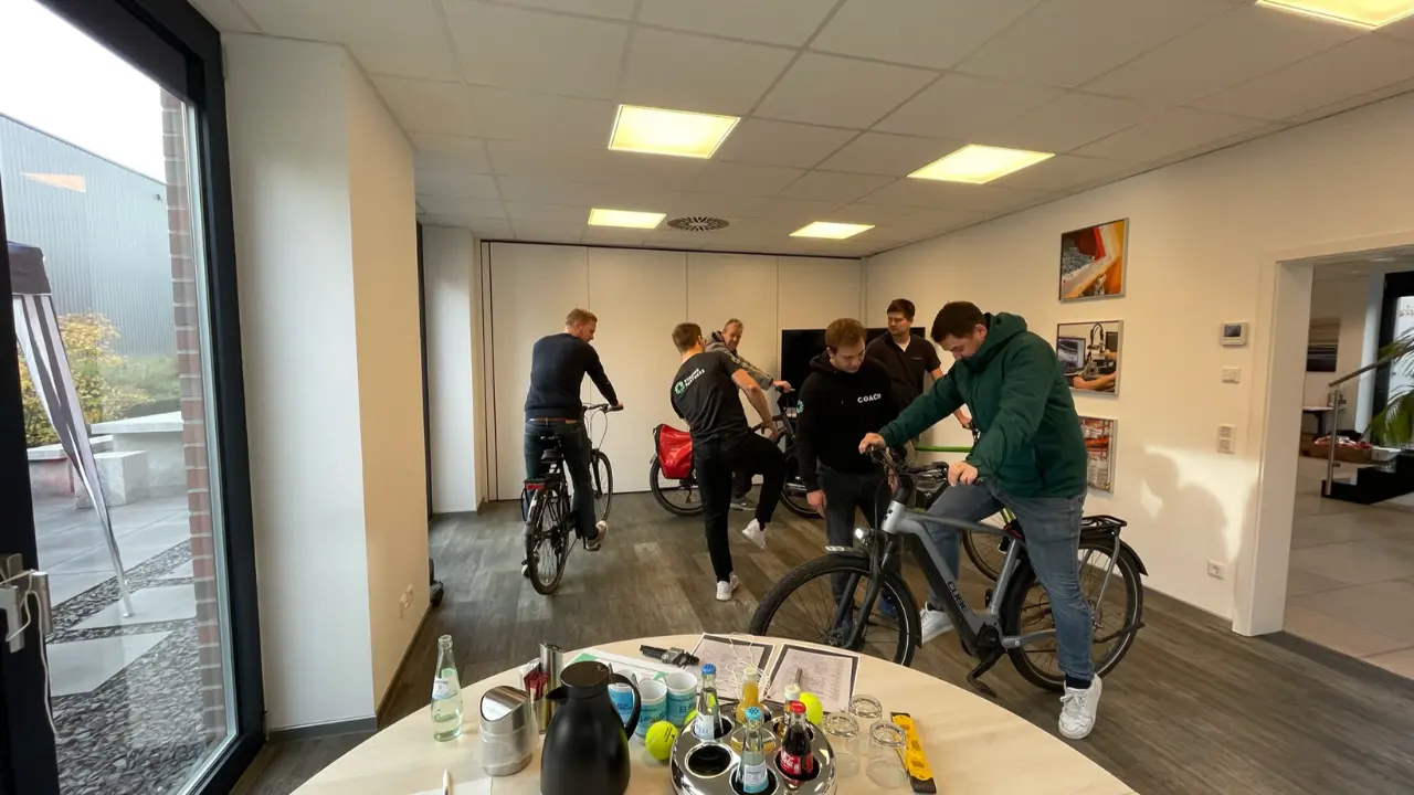 Fahrradergonomie-Workshop mit Strong Partners