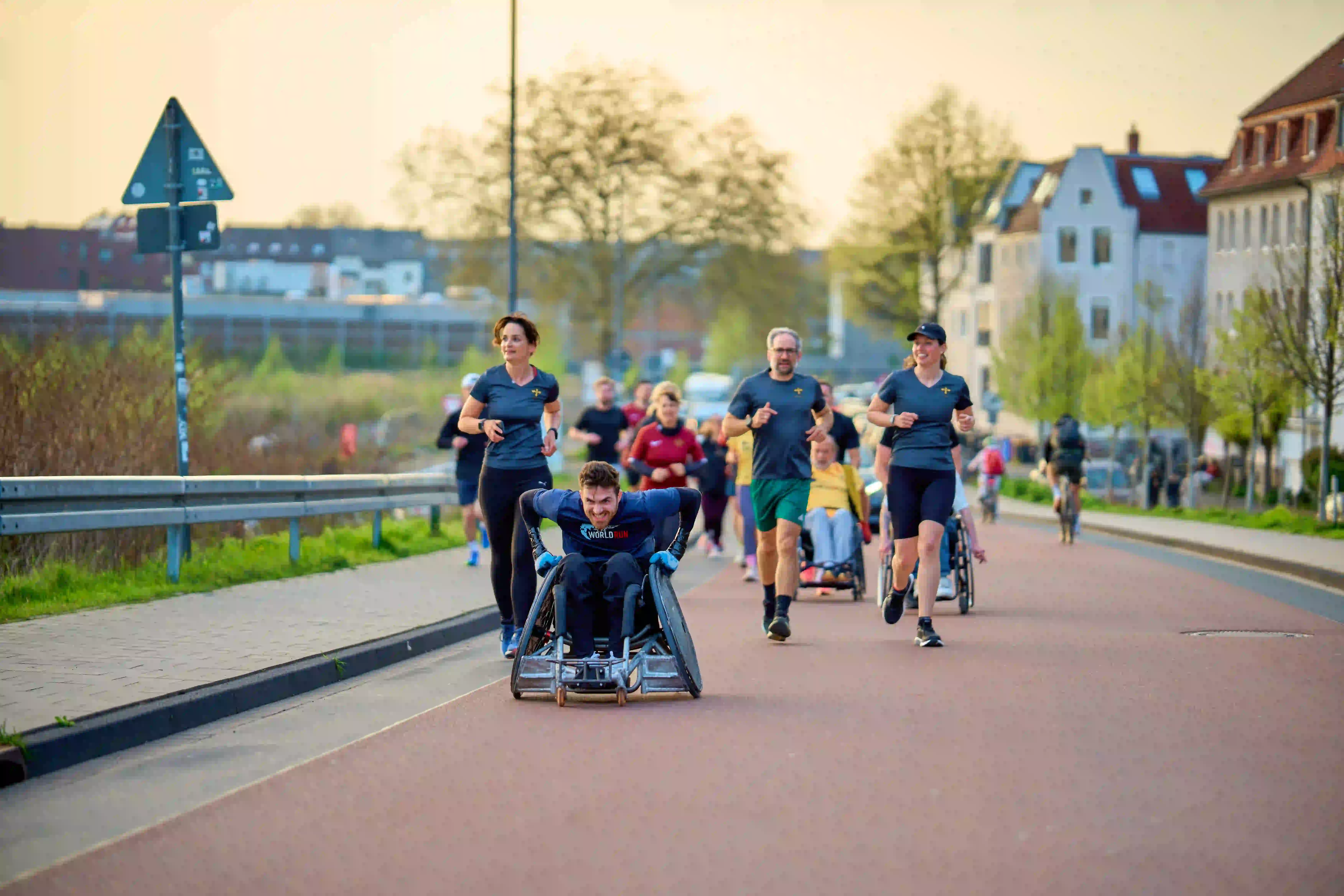Moritz Brückner beim Community Purpose Run in Münster 2026