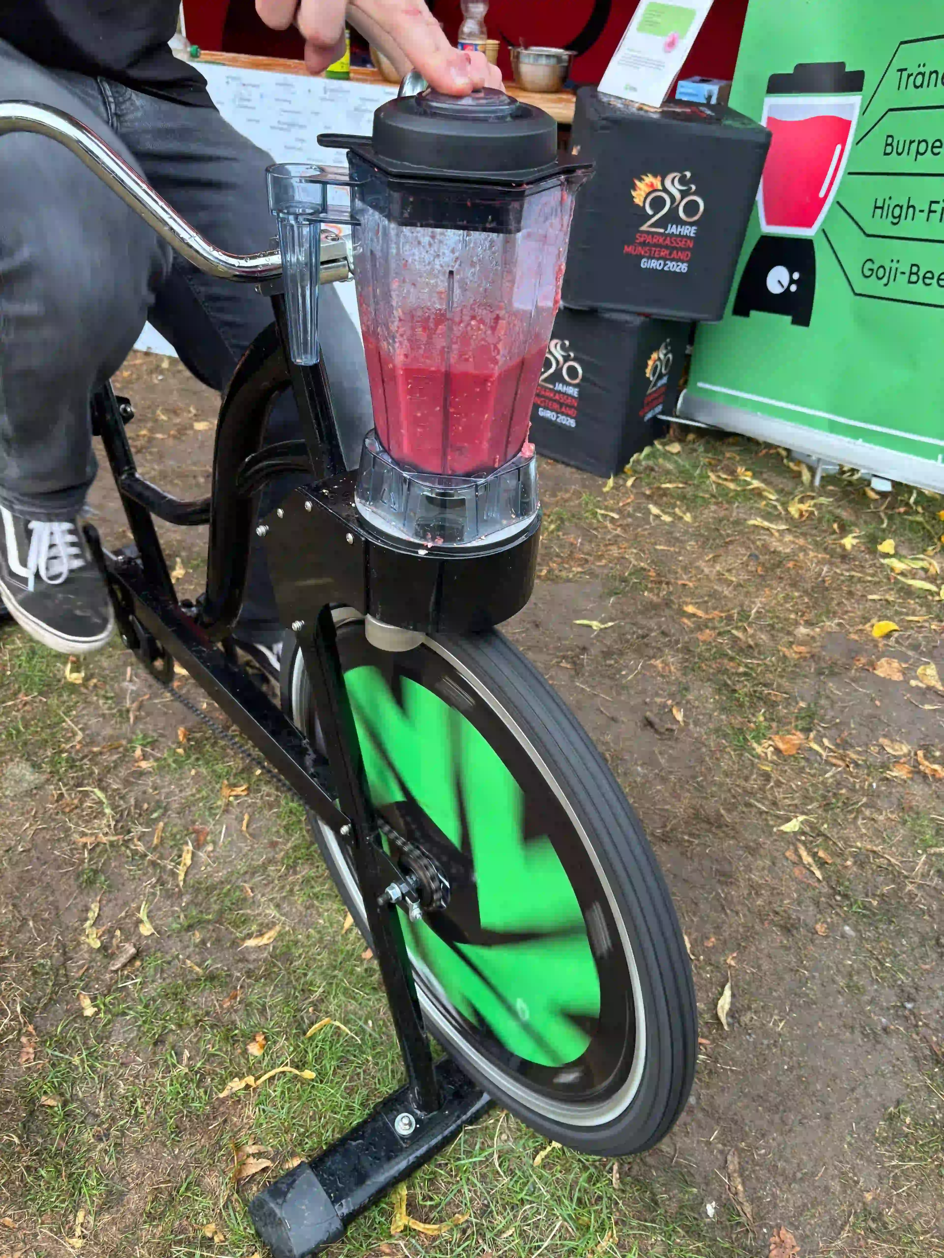 Smoothiebike im Einsatz beim NRW Tag in Münster 2026
