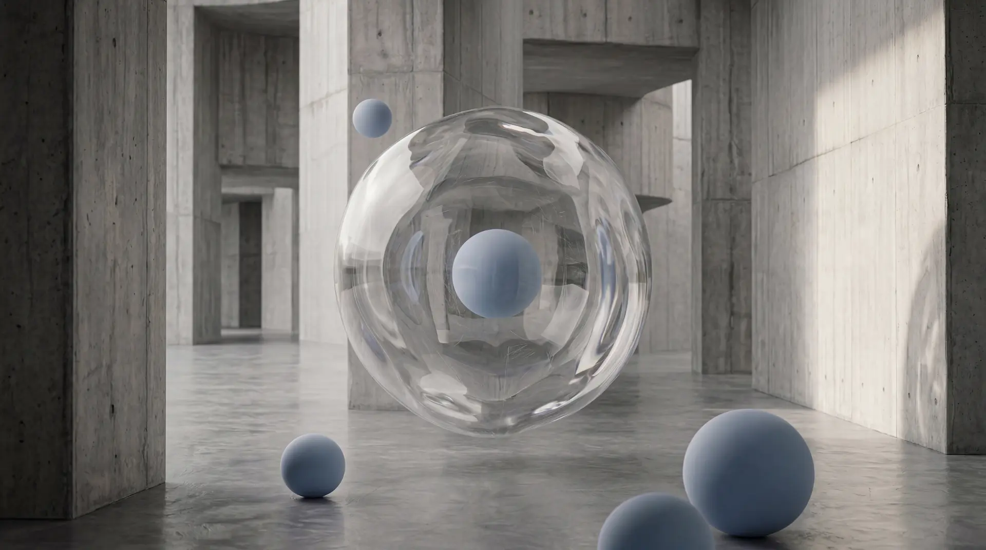 Haute Balloon - sphère bleu - film vidéo IA