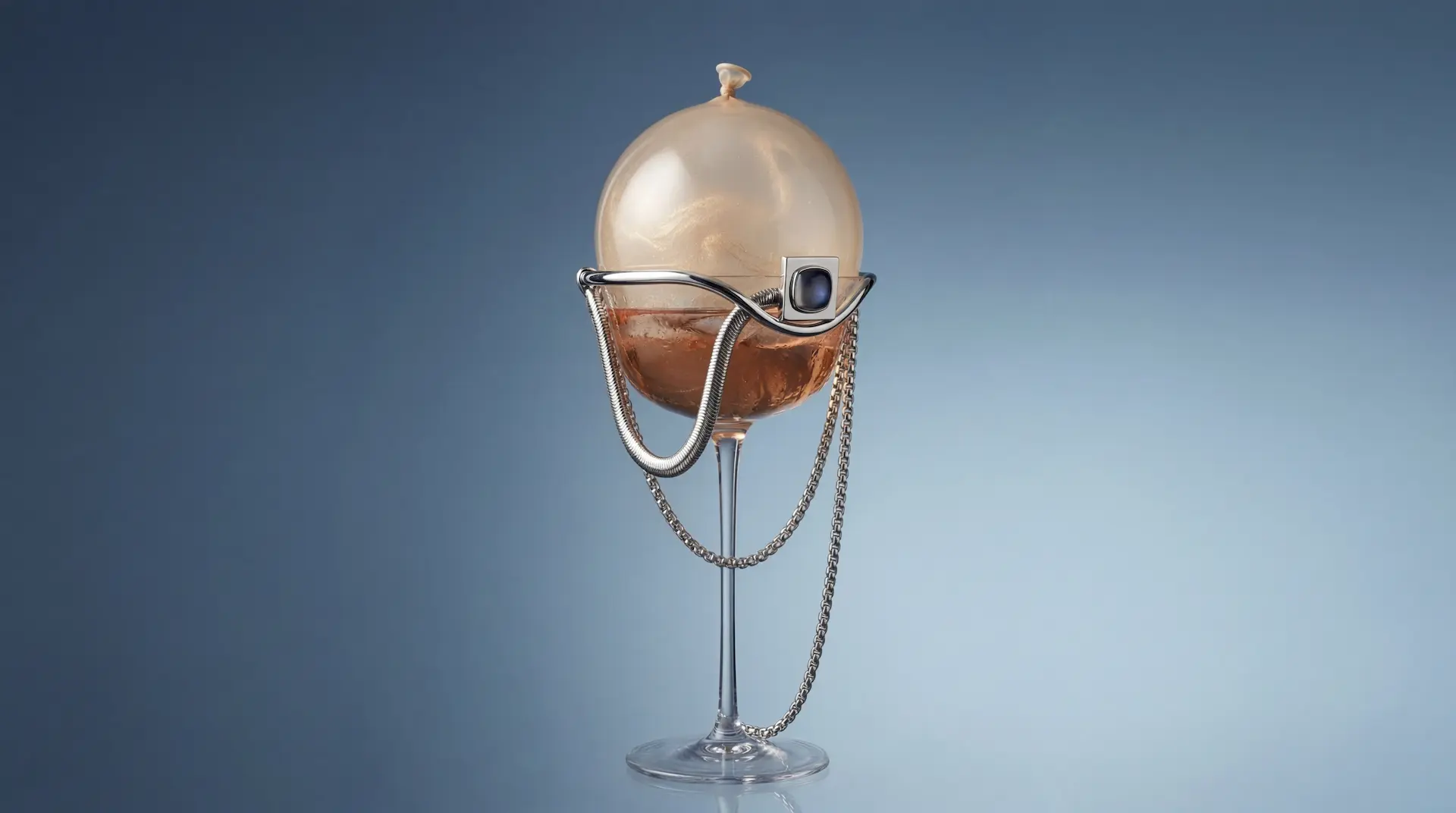 Haute Balloon - cocktail bijoux - film vidéo IA