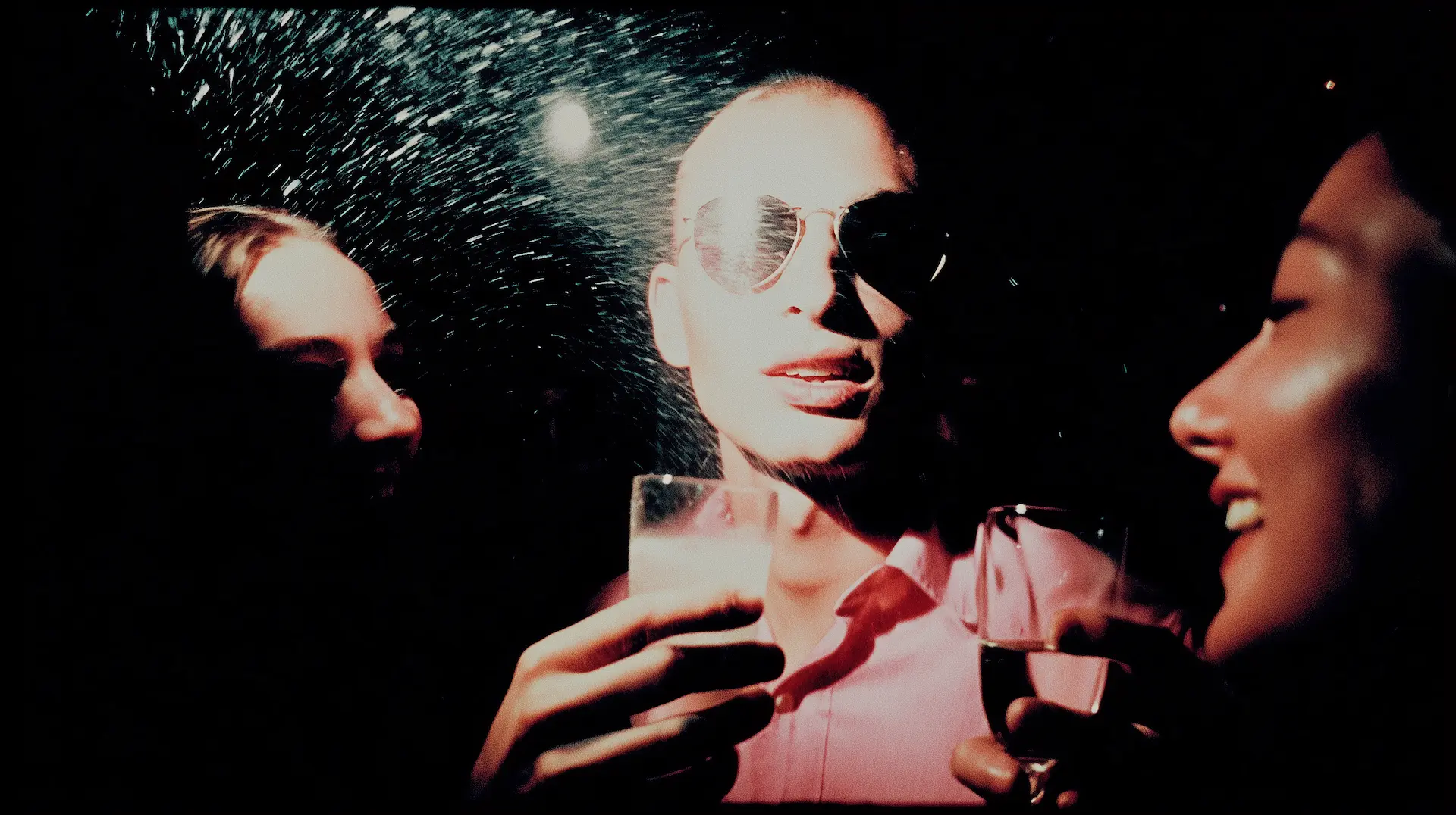 MTL by night - homme party - film IA