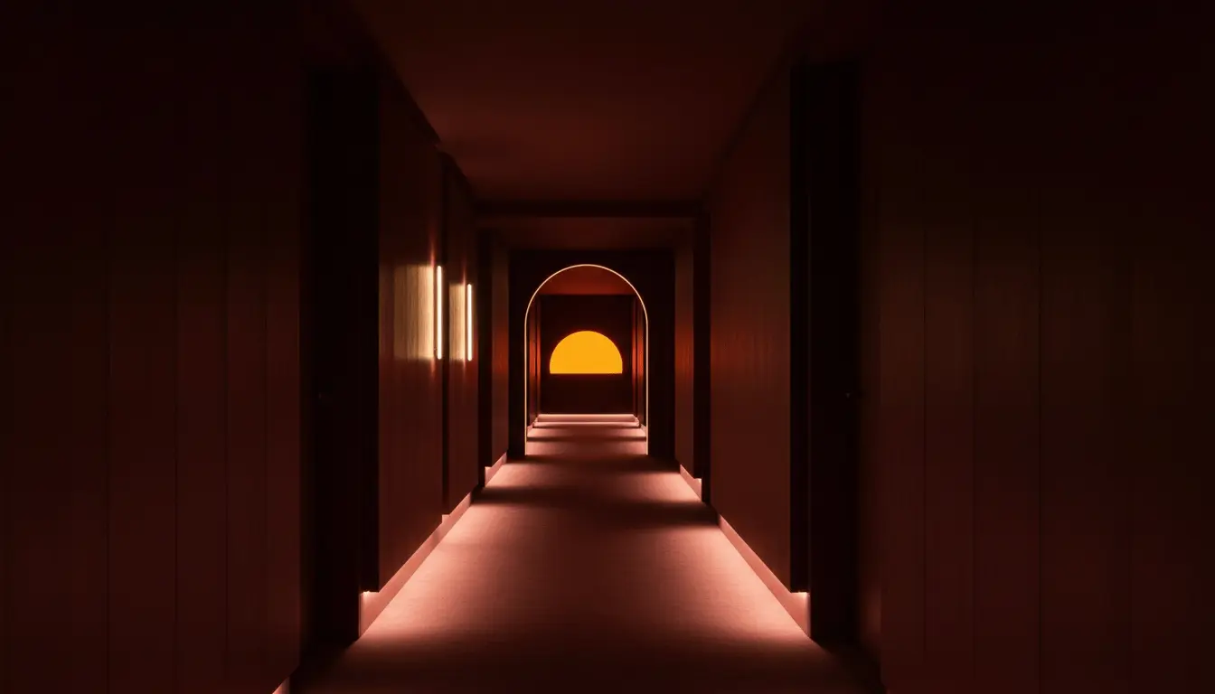 MTL by night - party filles - corridor - film IA