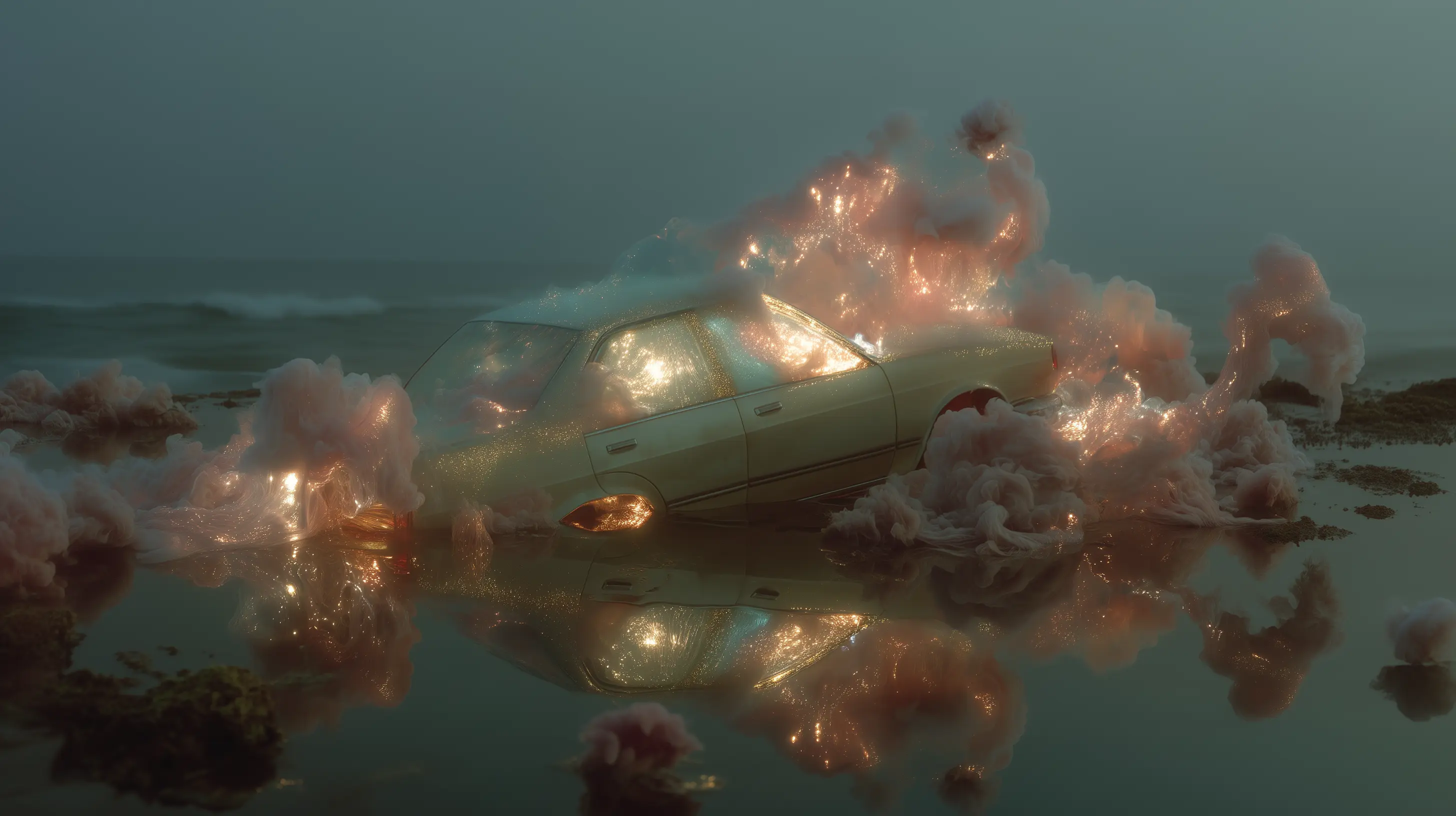 Nos vagues - voiture - film IA