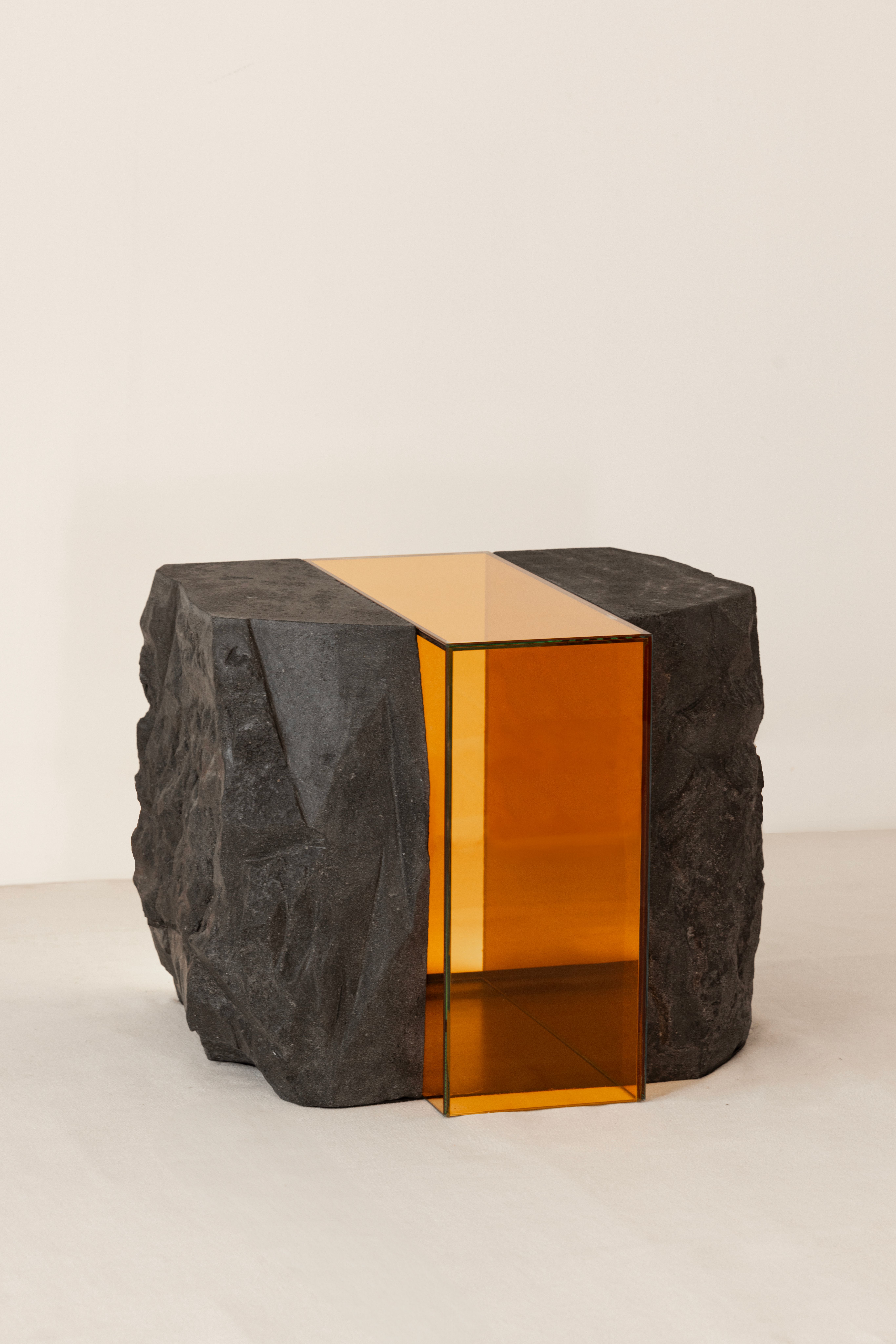 TENSION STUDIES IN VOLCANIC STONE