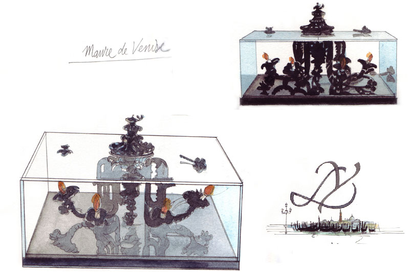 Maure de Venise - coffee table