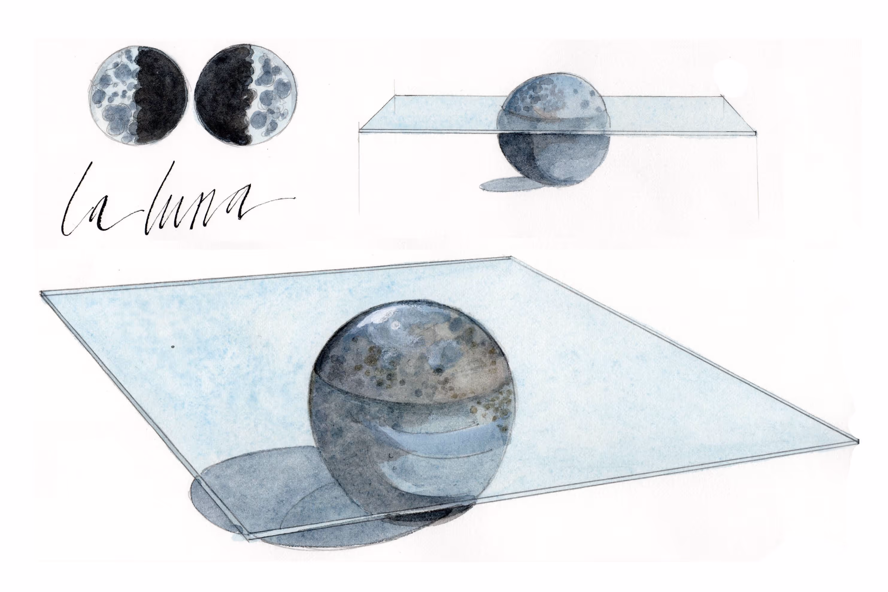 La Luna - coffee table