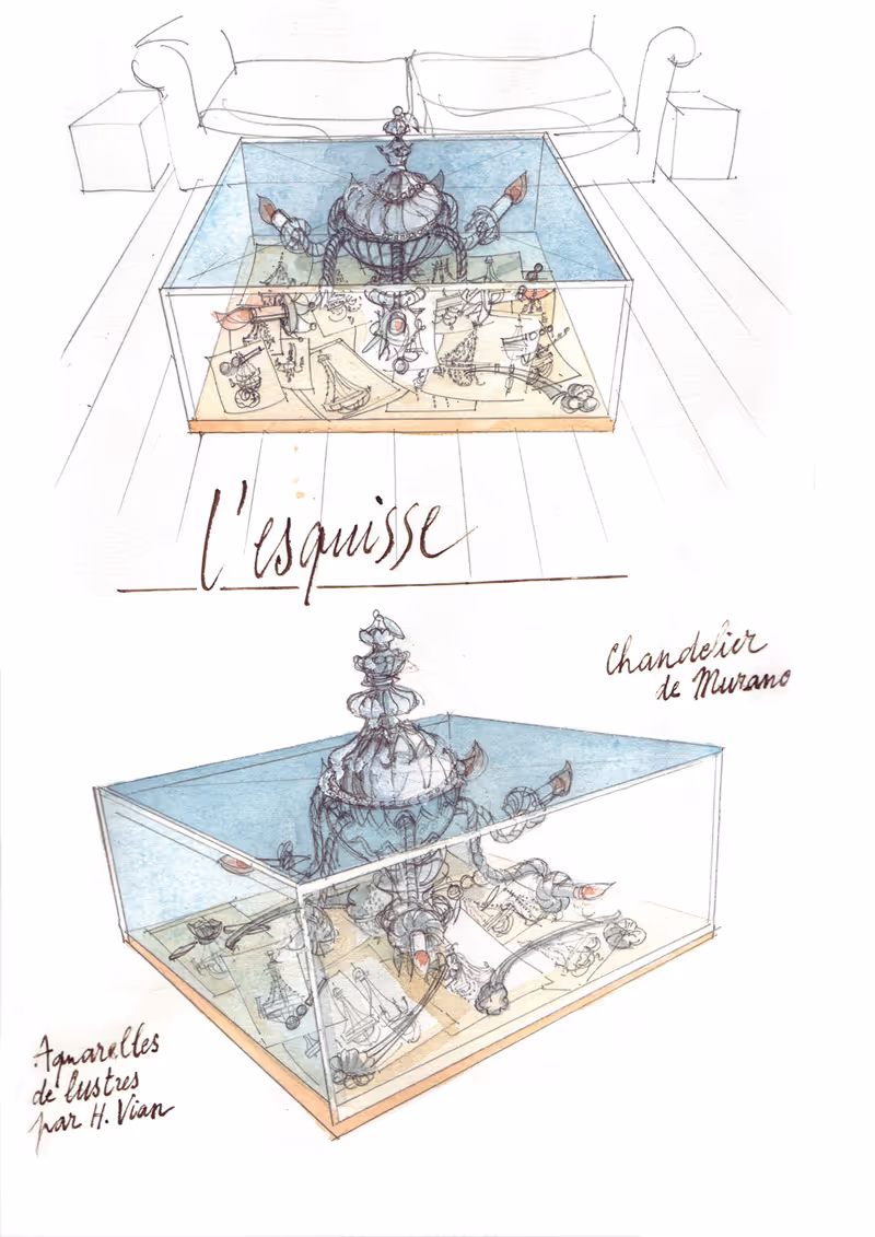 L’Esquissé- coffee table