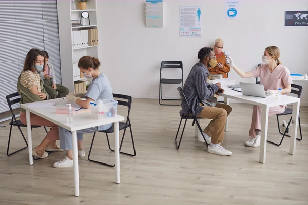 Clear Health Group on-site immunization clinic for BC employers
