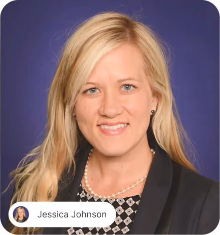 Professional headshot of Jessica Johnson